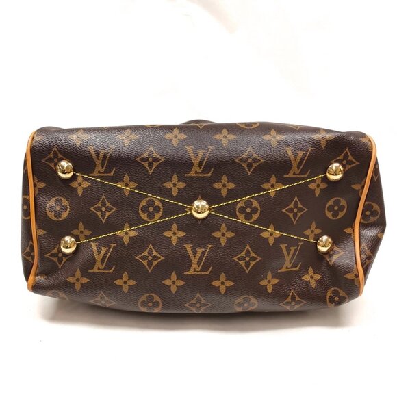 Louis Vuitton LV Shoulder Bag Tivoli PM Brown Monogram 833-083025 - Picture 5 of 13